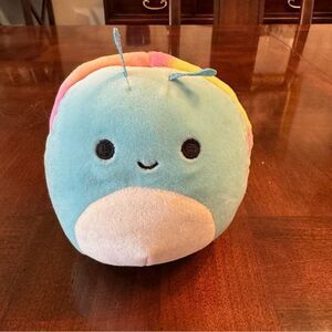 Squishmallows 5' Michiel The TieDye Snail Plush Toy